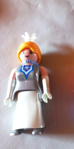 Playmobil reine blonde gants