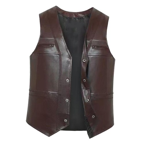 Gilet utilitaire cuir pu - utilitaire,