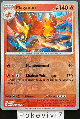 Carte pokemon maganon - pokemon,