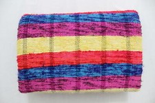 Tapis de sol 4 x 6 Chindi tapis de sol recyclé bohème yoga écologique tapis d...