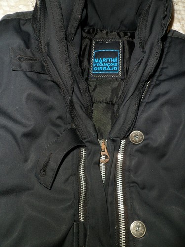 Manteau fille noir marithé - fille, et
