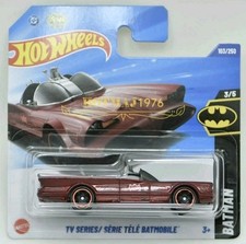 HOT WHEELS BATMOBILE BATMAN 3/5 - CLASSIC TV SERIES - BATMOBILE -