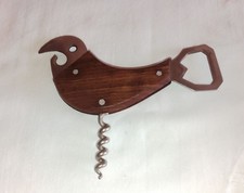 Tire-bouchon/Décapsuleur Avec Extracteur De Couronne Forme Oiseau