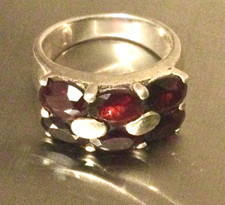 Grosse Bague Ancienne Argent