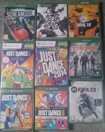 Vend lot jeux xbox - vend,
