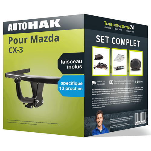 Attelage col cygne auto hak - auto,
