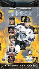 Boîte 24 boosters cartes de hockey NHL ITG Heroes & Prospects 05-06