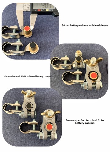 2pcs convertisseurs borne - de,