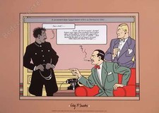 Affiche Serigraphie BD JACOBS