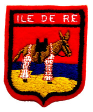 Ecusson île l âne - ecusson, re-l'Âne