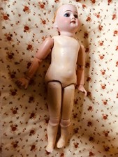 Poupée ancienne ARMAND MARSEILLE AM 1894 AM5 /0DEP beaux yeux bleux fixes 29cm