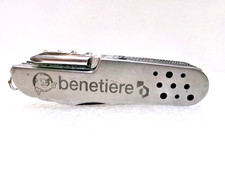 Couteau de poche multifonction publicitaire " bénetière " (MAMMUT ROSTFREI)