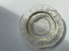 CENDRIER SUZE ancien en verre, bon etat