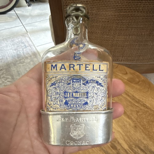 Martell cognac clear glass - martell,