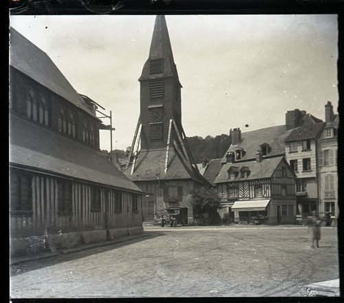Honfleur 1920 place - honfleur,