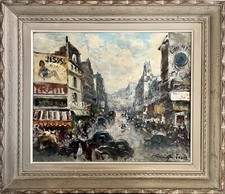 Tableau de Mério AMEGLIO "Rue