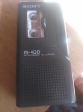 dictaphone vintage en parfait état de fonctionnement 