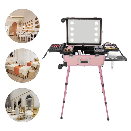 Cosmetic travel case rolling - cosmetic,