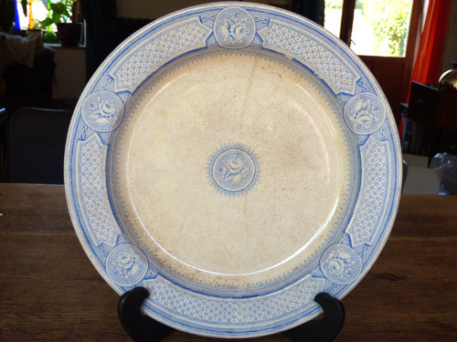 Ancien grand plat fin - plat,
