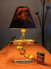 Vintage, étonnante lampe fin