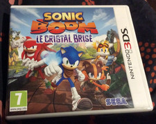 Jeu Nintendo 3DS SONIC BOOM LE CRISTAL BRISE ( SEGA ) Complet + 