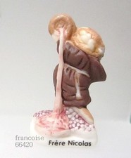 Fève de collection porcelaine / FRERE NICOLAS