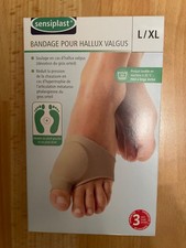 Neuf Sensiplast Protection bandage gel Orteil Quintus Oignon Hallux Valgus L/XL