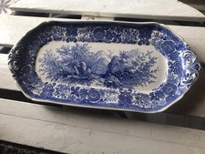 SUPERBE PETIT PLAT À CAKE BURGENLAND VILLEROY & BOCH