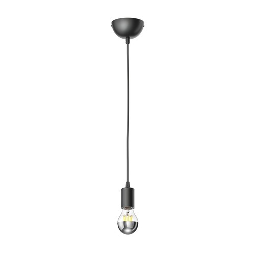 Suspension dori noir mat - dori, incl