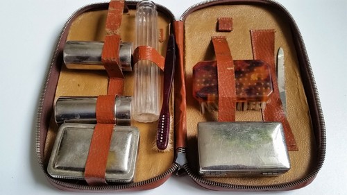 Ancienne trousse toilette - trousse, de