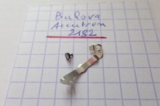 Bulova Accutron : Bride de pile 141 + vis avec isolant