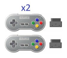 (x2) MANETTES 8BITDO SF30 2.4G