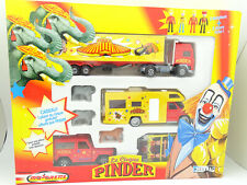 Majorette 1/60 et 1/36 - Coffret Cirque Pinder Ford Camping Car - Mercedes GE 