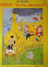 Affiche - Dubout -  LE FOU