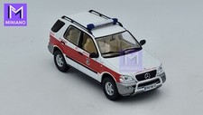 POMPIER MERCEDES-BENZ ML 270 MARINS-POMPIERS MARSEILLE VL N°61 HACHETTE 1/43ème