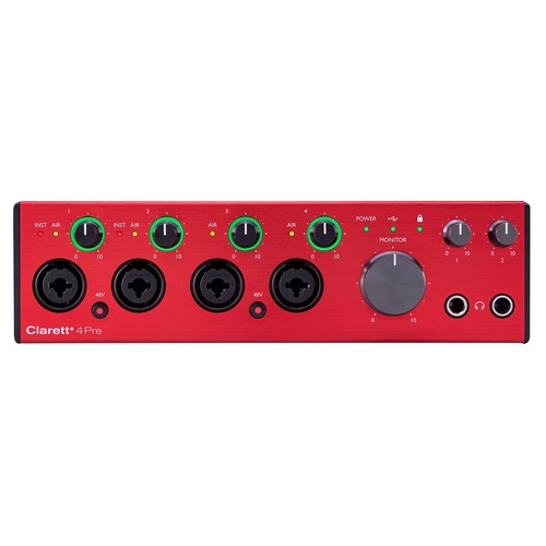 Focusrite clarett 4pre in - focusrite, 18-in