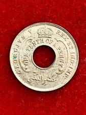 #5853 - Afrique occidentale britanique  1/10 penny - George V 1911 UNC - FACTURE