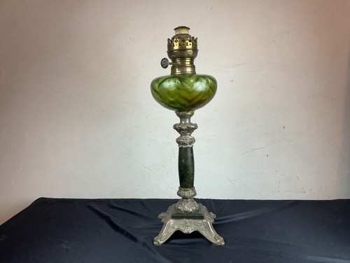 Lampe pétrole art nouveau - art,