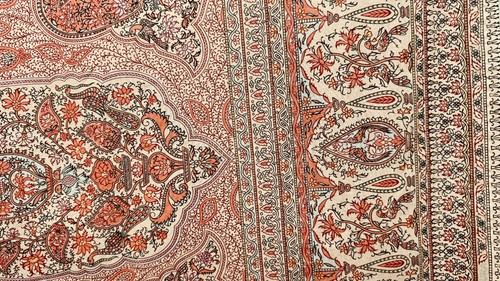 Coupon tissu madura vintage - tissu,
