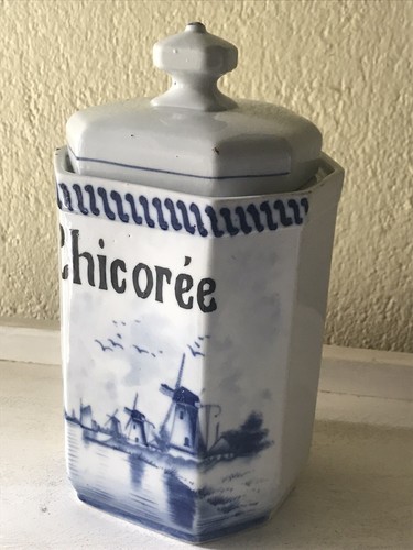 Ancien grand pot chicorée - À,