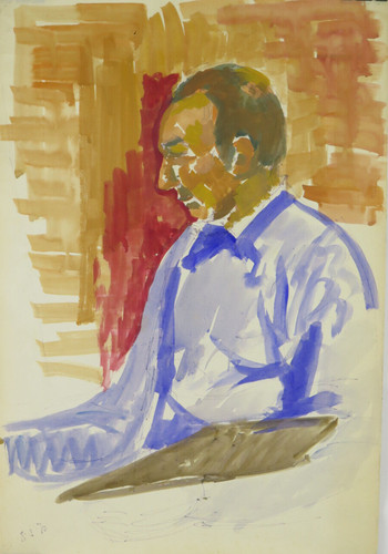 Vieux tableau peint - vieux,