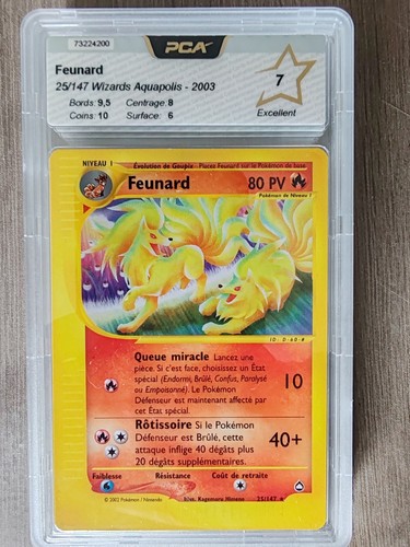 Carte pokémon feunard - carte,