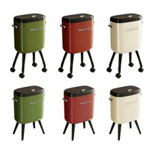 Poubelle avec pieds minimaliste sans pliage pour toilettes, cuisine, chambre