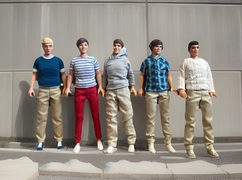 Hasbro one direction doll set - hasbro,