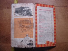 Guide MICHELIN France de 1933