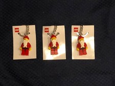 THREE (3) LEGO Santa Claus