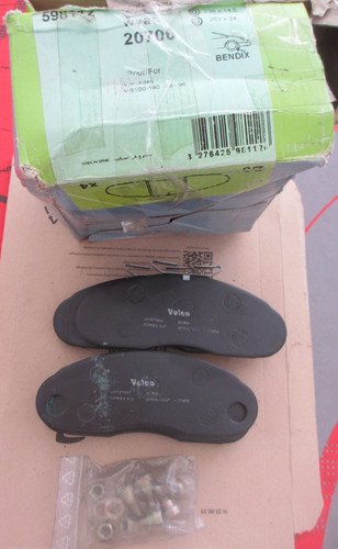 Jeu plaquettes de frein - de,