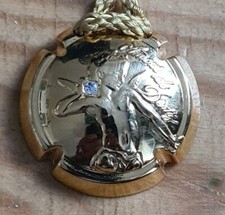 Capsule de champagne Jéroboam Deutz Plaqué Or Sans Année Référence 35