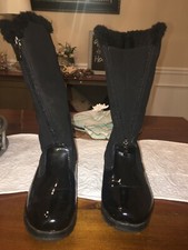 KHOMBU NANCY Black Patent Snow