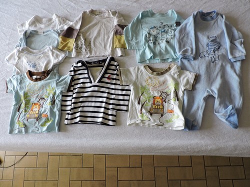 Lot vêtements bébé - de,